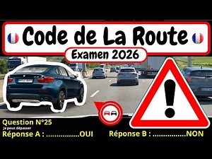 ✅ TEST GRATUIT DU CODE DE LA ROUTE 2026 🚗 #170