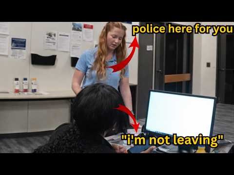 How To Get Yourself Banned From The Library in 5 Minutes | #bodycam
