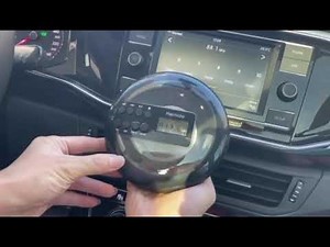 Hernido portable CD player PC0201B In-car usage guide