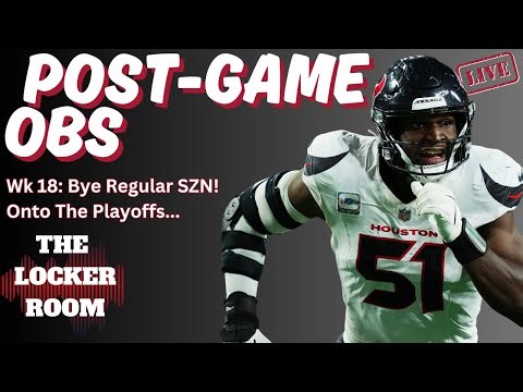 LIVE Post-Game Reaction To Texans WIN Over Colts & Clear WISH Heading Into Playoffs!