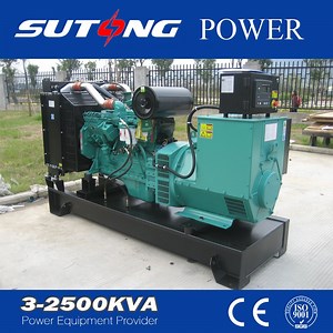 [Hot Item] Open Type Generator 20kVA up to 2000kVA High Quality Diesel Cummins Generator Price List