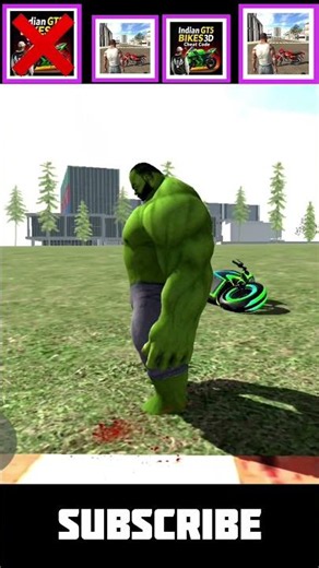 halk vs franklin ramp height challenge in in bike driving 3d vs indian gt5 bikes 3d 💥 gta5 video!