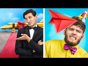 Fêtes D'Anniversaire D'un Garçon Riche VS D'un Garçon Fauché / Moments Amusants Et Gênants