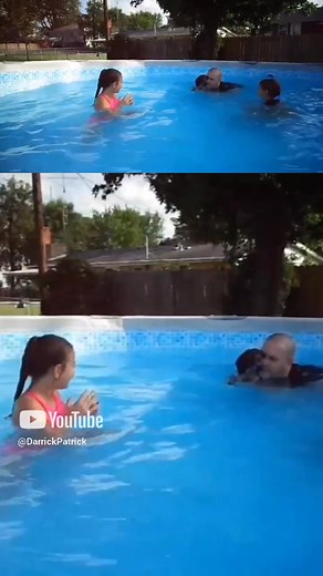 Azumi's First Pool Experience | Darrick Patrick