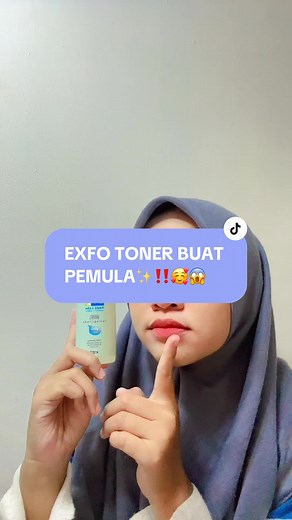 yang mau exfo buat pertama kali sih cocok bgt pake ini ✨‼️ #hadalabo #hadalabotamagohada #exfoliatingtoner #exfotoner ##exfopemula