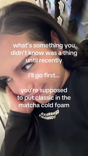 The Matcha Cold Foam Secret You Didn't Know About