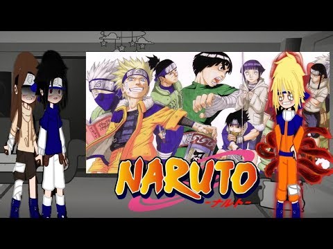 Chunin exam arc react to Chunin exams || All parts || #anime #naruto #gacha