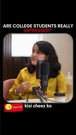 24-Year-Old Psychologist Calls Out Fake Depression Culture in Colleges 🔥 #shorts