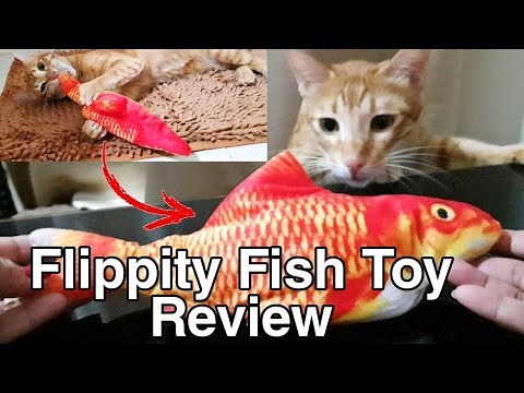 I Brought My Cat A New Realistic Flippity Fish! Unboxing and Review 2020!