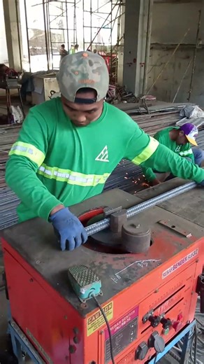 16mm fabrication machine #viral #shortsfeed #shortvideos #construction #skills