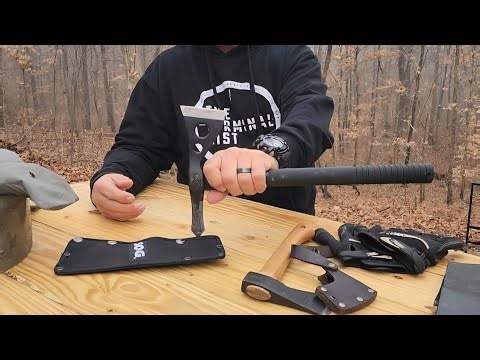 SOG FastHawk Tomahawk Review! Great Tool For Urban BushCraft.. #survival #edc #gethomebag