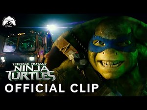 Ninja Turtles v. Shredder (Truck Chase Scene) 💥 | TMNT: Out of the Shadows | Paramount