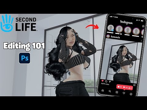 Editing 101 | How To Edit Your Pictures Like A Pro | Second Life