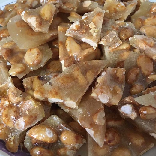 Microwave Peanut Brittle