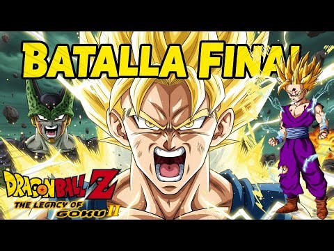 GOHAN SSJ2 vs CELL PERFECTO | BATALLA FINAL 🔥 Dragon Ball Z Legacy of Goku 2