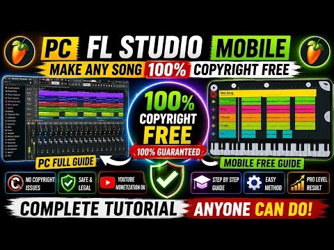 FL Studio PC & Mobile Me ANY Song Ko 100% Copyright Free Kaise Banaye 🔥 | Full Mastering Tutorial