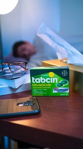 Para esa tos de 🐶, nariz tapada y estornudos que no te dejan dormir a ti y a los de tu alrededor,Tabcin® Noche Powergels y como nuevo. 💚🌟 | Tabcin