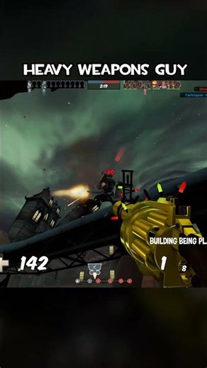 INDESTRUCTIBLE HEAVY?! #tf2 #tf2gameplay #teamfortress2 #tf2shorts #tf2heavy #tf2funny #gaming