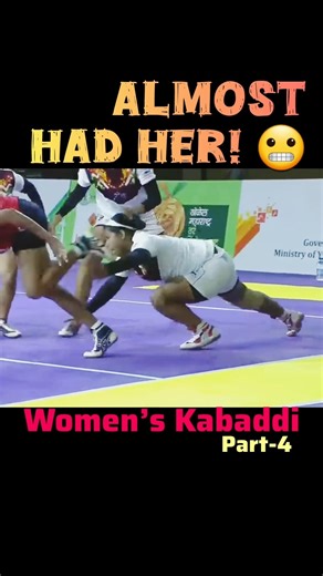 MISSED HER! 😱 | Maharashtra vs West Bengal Women’s Kabaddi Escape #girlpower #girl #kabaddi