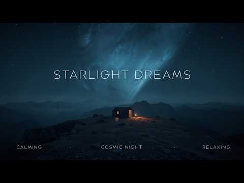 Starlight Dreams | Peaceful Ambient Music Beneath a Calm Night Sky - Relaxing Meditation Soundscape