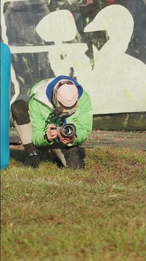 How Photographers Get the BEST Action Shots! #challenge #paintball