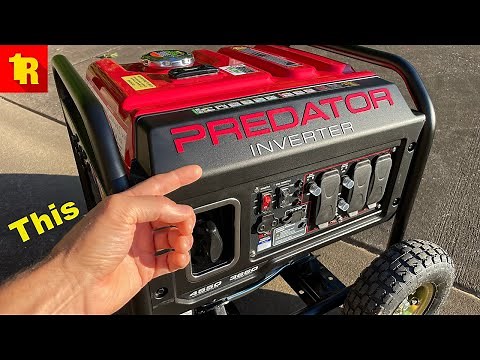This Generator Replaced My Predator 3500!! The Predator 4550 Inverter Is Awesome!!