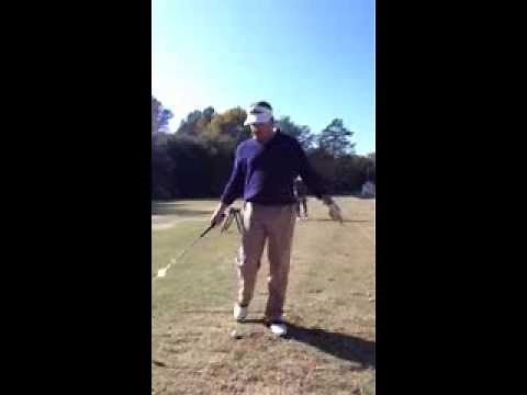 The golfing machine left wrist uncocking drill