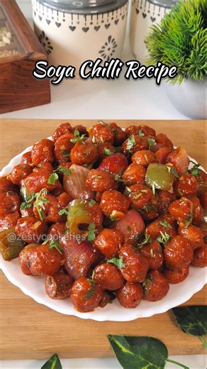 Restaurant Style Soya Chilli Recipe | Soya Manchurian #shorts #soyachilli #soya #soyamanchurian