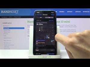 How to Check Total Screen Time on iPhone 13 mini – Display Settings