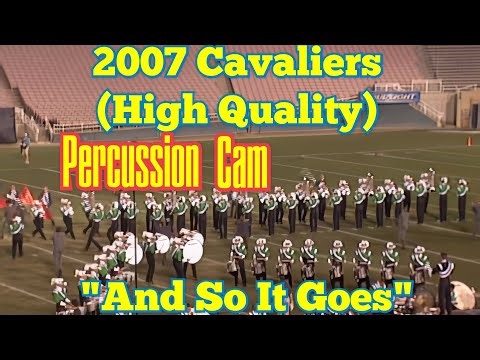 2007 Cavaliers Finals Percussion Cam (High Quality)