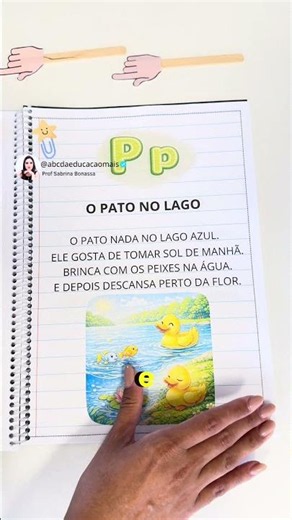 Apostila A a Z com Textos Simples para Alfabetizar
