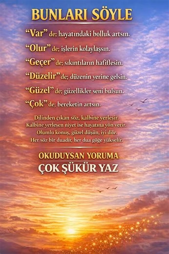 Neden 'Yok' yerine 'Var' demelisin? Bolluk enerjisinin sırrı burada #dua