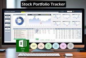 Advanced Stock Portfolio Tracker: Excel Investment Dashboard (VBA) - Etsy Canada