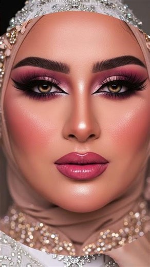 Arabic Bridal Makeup Look 💄 | Heavy Glam Wedding Makeup Tutorial 2026