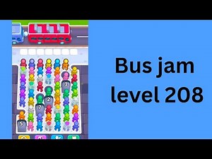 Bus jam Level 208 Walkthrough Solution