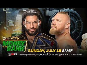 FULL MATCH - Brock Lesnar vs. Roman Reigns: WWE Money in the Bank 2022