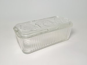Reserved for Kathie- Vintage Federal Glass Rectangle Refrigerator Dish Lid Only - Etsy