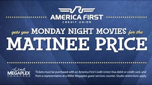 Me: "A 3-hour movie? Who does that?" Also Me: *watches Endgame. Will watch it again on Matinee Monday* Don't forget that on Monday nights you can use your AFCU Visa card and get the matinee price at any time! | America First Credit Union