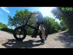 E-Go Max+ Pro Off Road Foldable Electric Bike