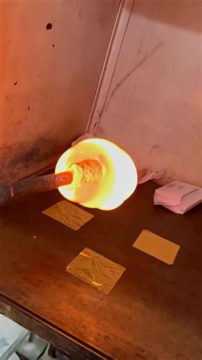 Amazing Sylcom Lights Made from 24K Gold Glass