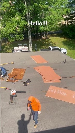 Installing an EPDM roof