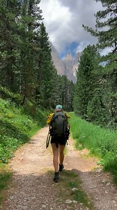 Hiking in the Dolomites feels like a therapy for me ⛰️💚. . . #dolomites #dolomiten #dolomite #mountains #mountain #nature #hiking #outdoors #reelitfeelit #beautifuldestinations #earth #italy #planetearth | Doina Travels