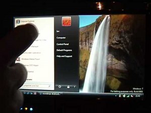 Running Windows 7 on a Samsung Q1
