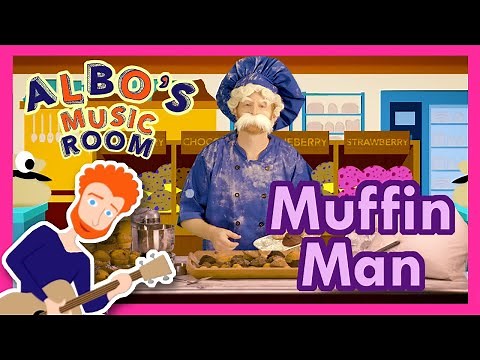Muffin Man | Sing and Dance! | Albo's Music Room Songs for Kids
