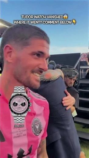🤯 $9,900 Tudor WATCH DISAPPEARED Mid-Beckham/Messi Hug!