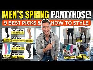 Men Wearing Pantyhose in Spring? 9 Comfortable Tights Worth Trying