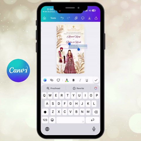Sikh Wedding Invitation Canva Template Anand Karaj Digital Instant Download & Punjabi Wedding Card With Sikh Couple Printable Invite - Etsy