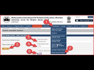 MSBTE Question Paper & Answer Paper PDF Download 2022 ! MSBTE Sample Question Papers For I Scheme.