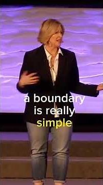 How to Set Clear Boundaries with Brené Brown #tedtalk #psychology #relationships