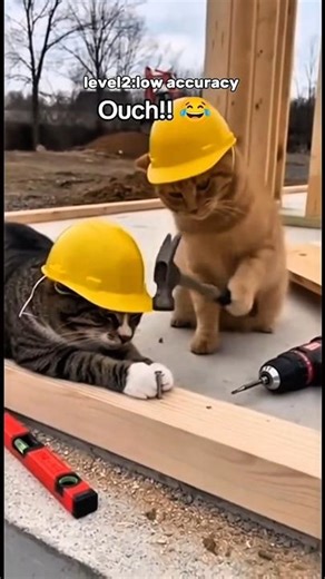 “Labor Day Cat Level 10 Strength 💪 Lifts the Bed Like a Pro!”